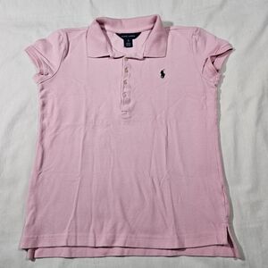 Polo Ralph Lauren Women's Polo Shirt Pink Size XL (16)